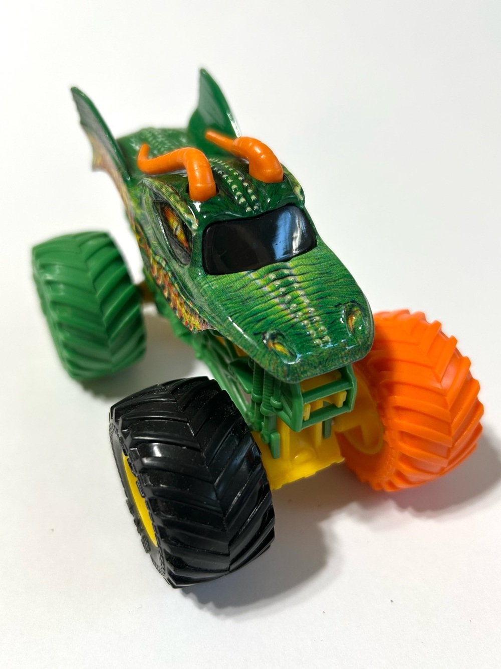 4/$20 Monster Jam Truck Phased Out Dragon 1:64 Spin Master Die Cast